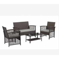 Special Design Patio Furniture Set Leisure Usage PE  Wicker Rattan Material  Garden Sofa set/HB 41.9397