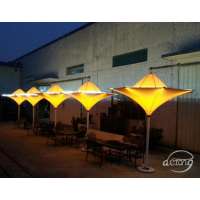 sun umbrella with light patio umbrella garden set