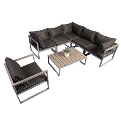 2020 Boutique outdoor garden rust resistant aluminium patio furniture