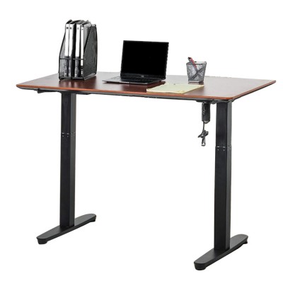 Height adjustable working study table electric height adjustable standing table desk