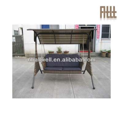 AWRF6116 patio cane furniture rattan swing hanging chair from China supplier,cane swing hanging chair