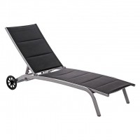 Factory Direct Sales Swimming Pool Outdoor Beach Sex Lounge Chair With Wheels